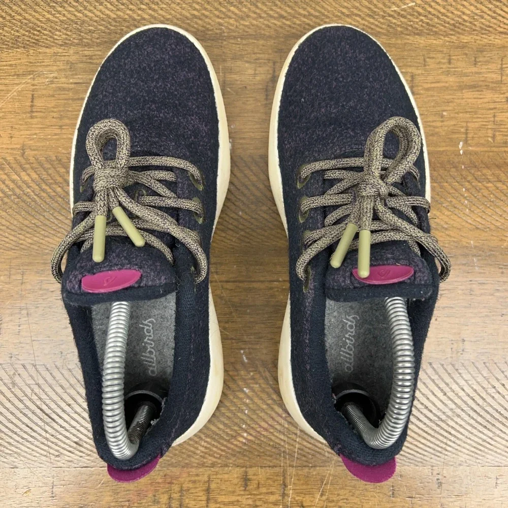 AllBirds Wool Runners Womens 7 Purple Merino Wool Running Shoes Sneakers‎